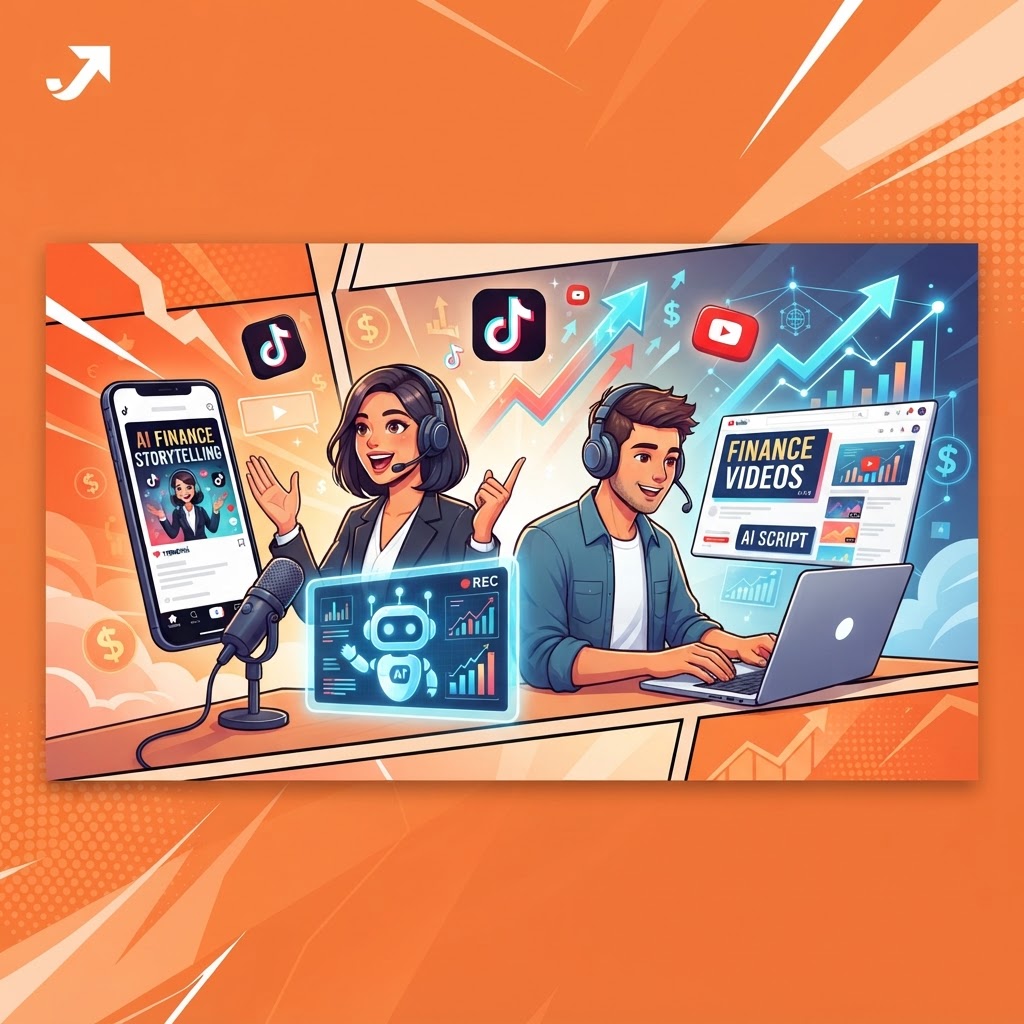Turn Finance Stories into Engaging AI Videos for TikTok and YouTube